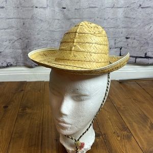 Baby Toddler straw sombrero